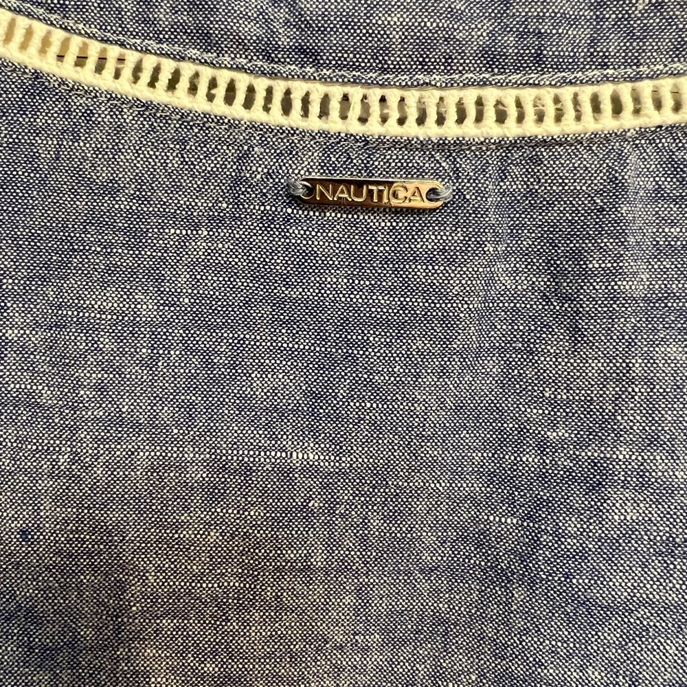 Nautica Dress with white stitching